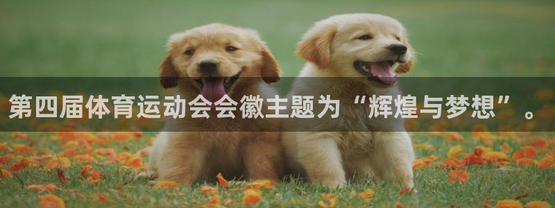 意昂kgame：第四届体育运动会会徽主题为“辉煌与梦想”。