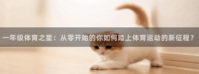 意昂4开户：一年级体育之星：从零开始的你如何踏上体育运动的新征程？